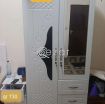 IKEA double door wardrobe and side table for FREE photo 1