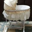 Junior baby stroller in good condition and bed photo 4