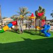 Outdoor swing sliding and playstation, playground photo 2
