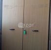 Very good quality cupboard, side table with roller photo 1