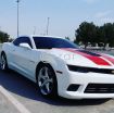 Camaro ss white with orange/red stripes Still under warranty. photo 4