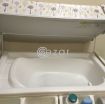 Best Offer Baby High chair ( Highchair ) and Baby Diaper Changing table with Baby Tub photo 6