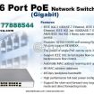 16 Port (Gigabit) PoE Network Switch photo 1