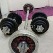 8KGs 2 pice dumble and 10 kg big one photo 1