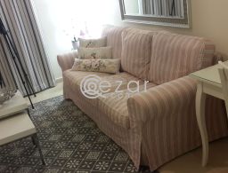 Beautiful ikea 3 seater sofa for urgent sale for sale in Qatar