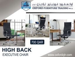 High Back Executive Chair for sale in Qatar