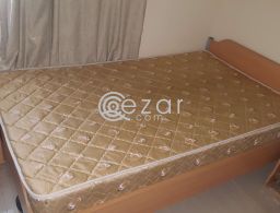 TWO  Beds with mattresses for sale in Qatar