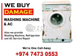 I buy not working washing machine and aircondition call me 74730553 in Qatar