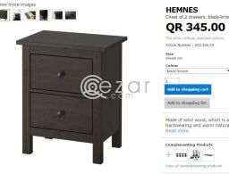 2 no of Ikea HEMNES chest for sale for sale in Qatar