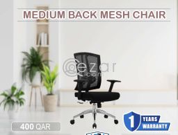 Medium Back Mesh Chair for sale in Qatar