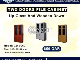 Two Doors File Cabinet for sale in Qatar