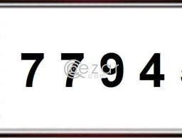 Car special plate number for sale 77945 for sale in Qatar