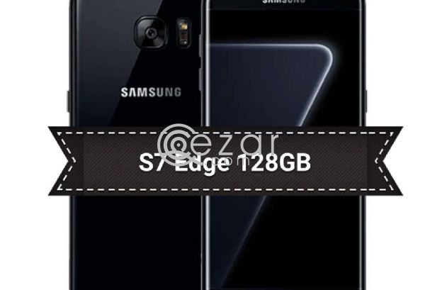 S7 Edge 128GB Black Limit Edition Like New photo 1