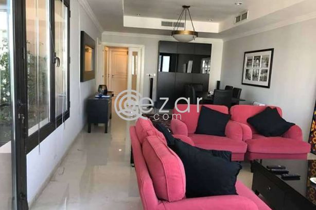 For rent fully furnished 3 bedroom + maid in the pearl photo 3