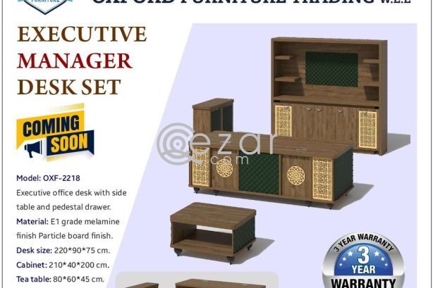 Executive Manager Desk Set ( Coming Soon) photo 1