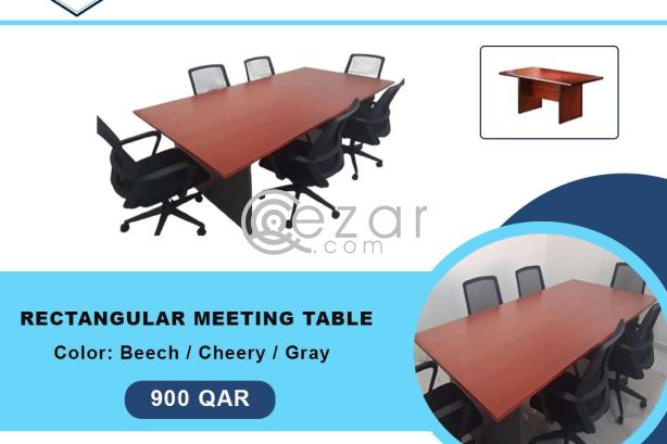 Rectangular Meeting Table photo 1