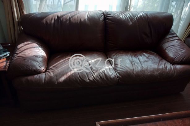 For sale - 7 seater leather sofa set photo 2