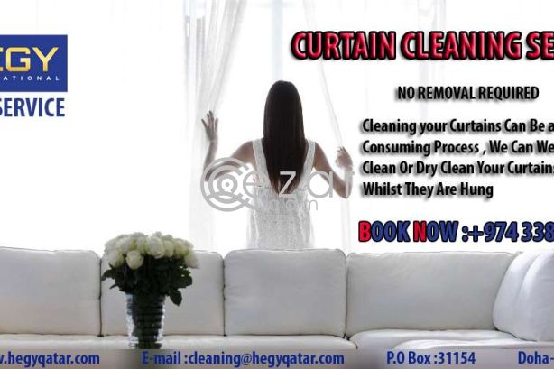 CURTAIN Cleaning Service Call us photo 1