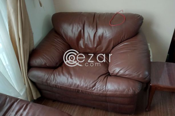 For sale - 7 seater leather sofa set photo 1