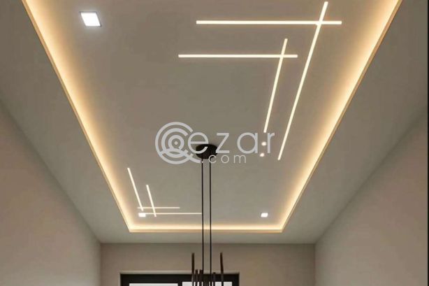 Gypsum board decor,partition,wall moulding work etc.70245680 photo 3
