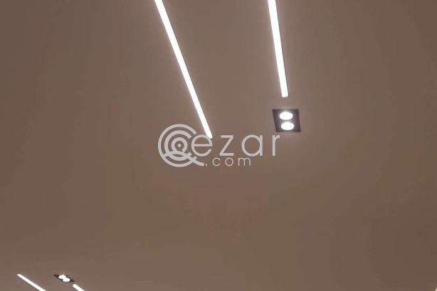 ديكورات جبس بورد على الأسقف والجدران والقوالب وغيرها. 00974-70245680 photo 1