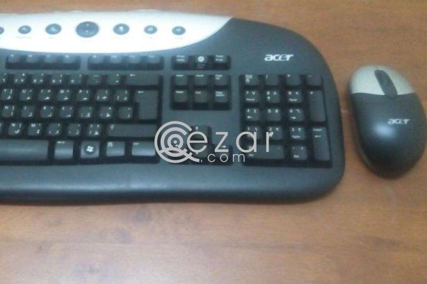 Acer wireless keybords and mouse photo 1