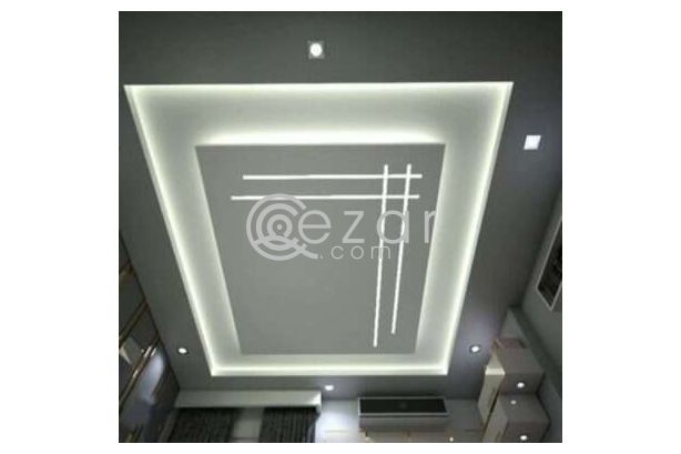 Gypsum board decor,partition,wall moulding work etc.70245680 photo 1