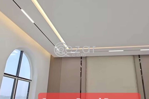 Gypsum board decor,partition,wall moulding work etc.70245680 photo 1