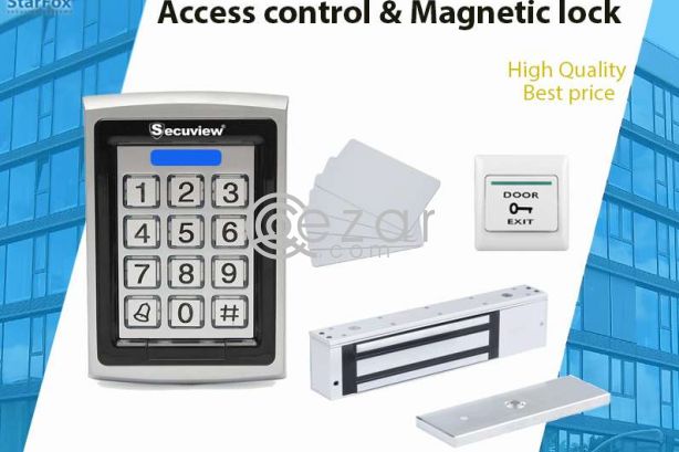 access control & magnetic lock photo 1