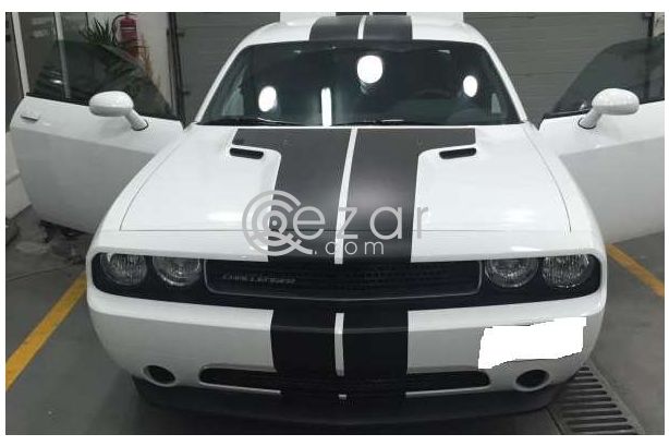 As new white Challenger in very good condition photo 1