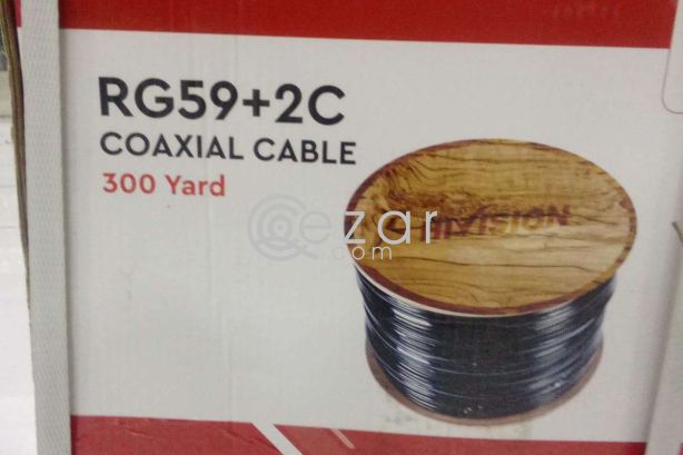 G59+2C Coaxial Cable  300 Yards  Perfect for CCTV, security systems photo 1