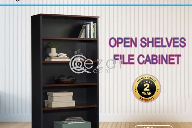 Open Shelves File Cabinet photo 1