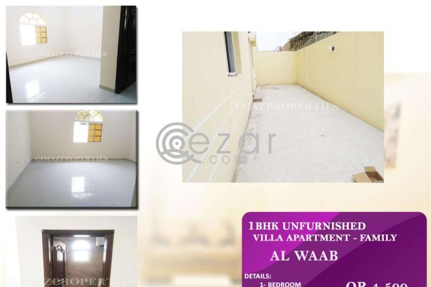 1BHK Unfurnished Apartment for Rent (FAMILY)-Al Waab (No Commission) photo 5