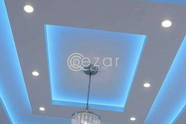 Gypsum board decor,partition,wall moulding,Grc & Paint work etc.70245680 photo 1