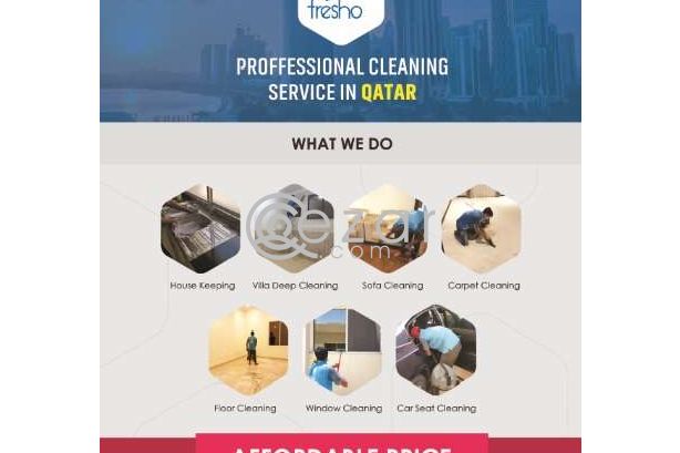 Professional Cleaning Services in Qatar. Call us photo 1