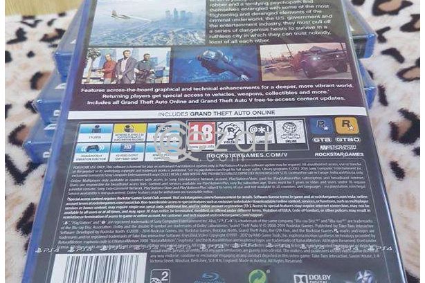 PS4 GTA V- Grand Theft Auto 5 Game (FREE DELIVERY) photo 4