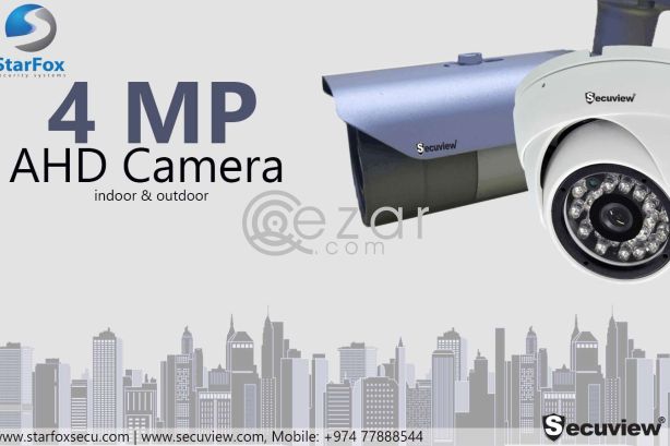 secuview 4MP AHD cctv security camera photo 1