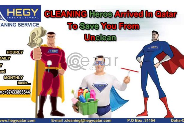 CLEANING Heros Are Arrived In Qatar Call photo 1